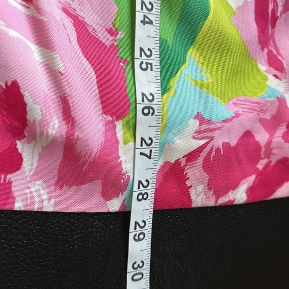 Lilly Pulitzer Keetan Dress First Impressions Pink Roses Holy Grail Strapless 0 - Picture 12 of 14